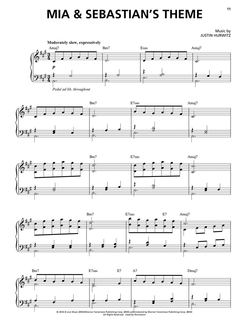 La La Land: Movie Soundtrack - Piano · Vocal · Guitar
