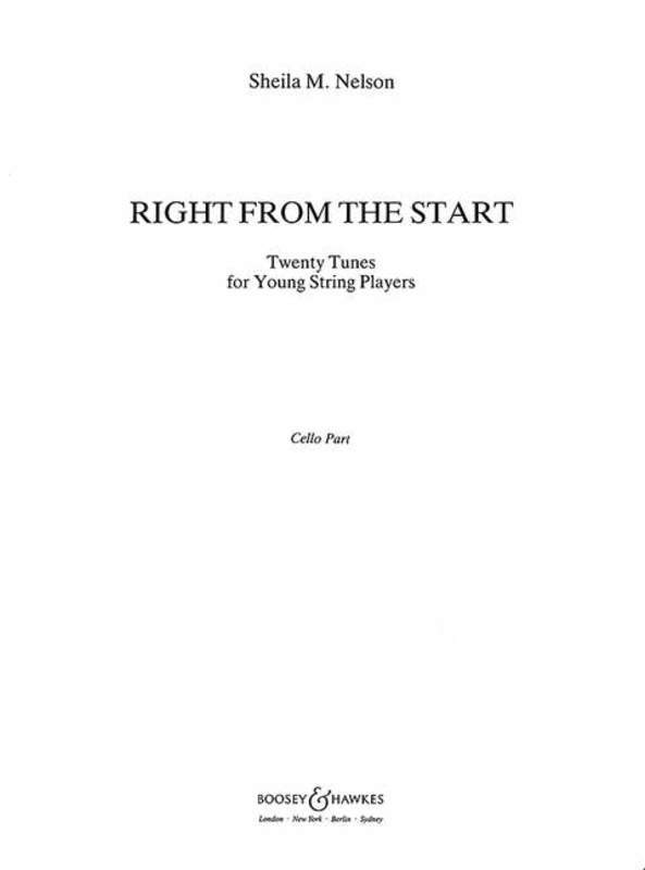 Right From The Start - Cello Part