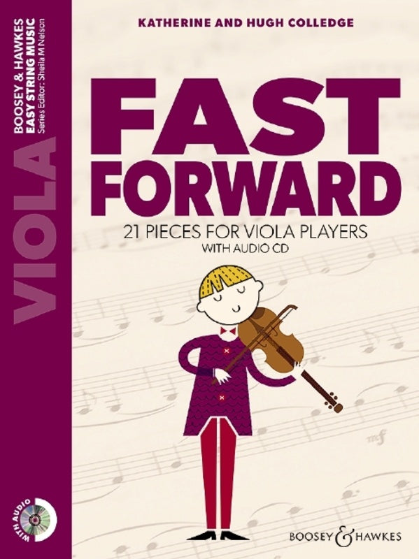 Fast Forward: 21 Pieces for Viola with Audio CD