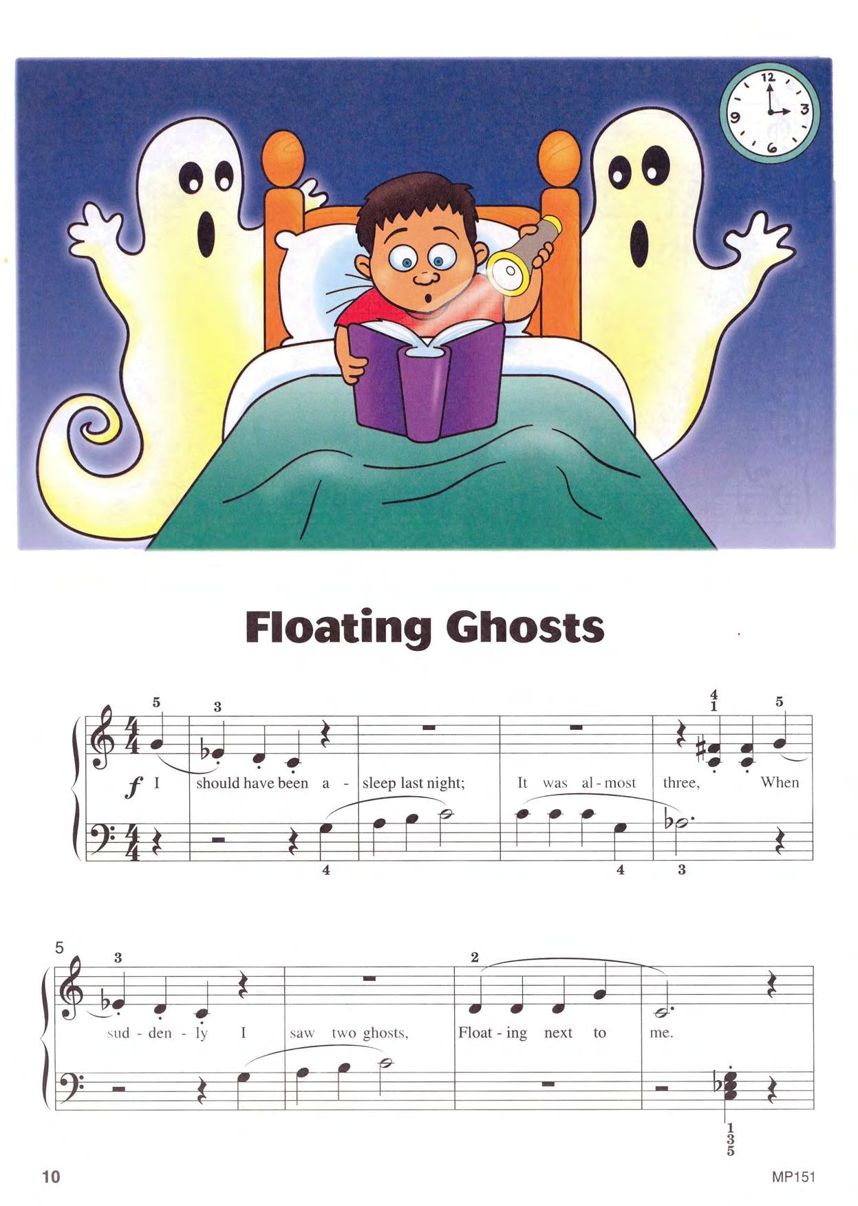 Piano Town Halloween, Level 1