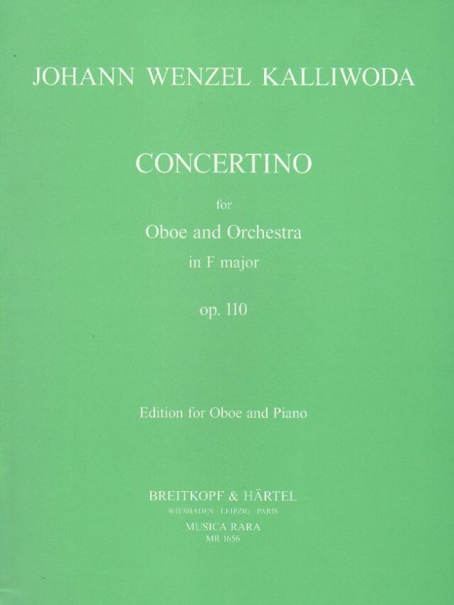 Kalliwoda: Concertino in F major Op. 110 for Oboe & Piano