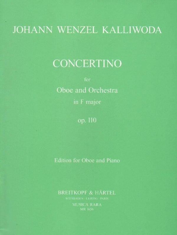 Kalliwoda: Concertino in F major Op. 110 for Oboe & Piano
