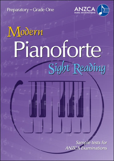 ANZCA Sight Reading - Modern Pianoforte, Prep to Grade 1