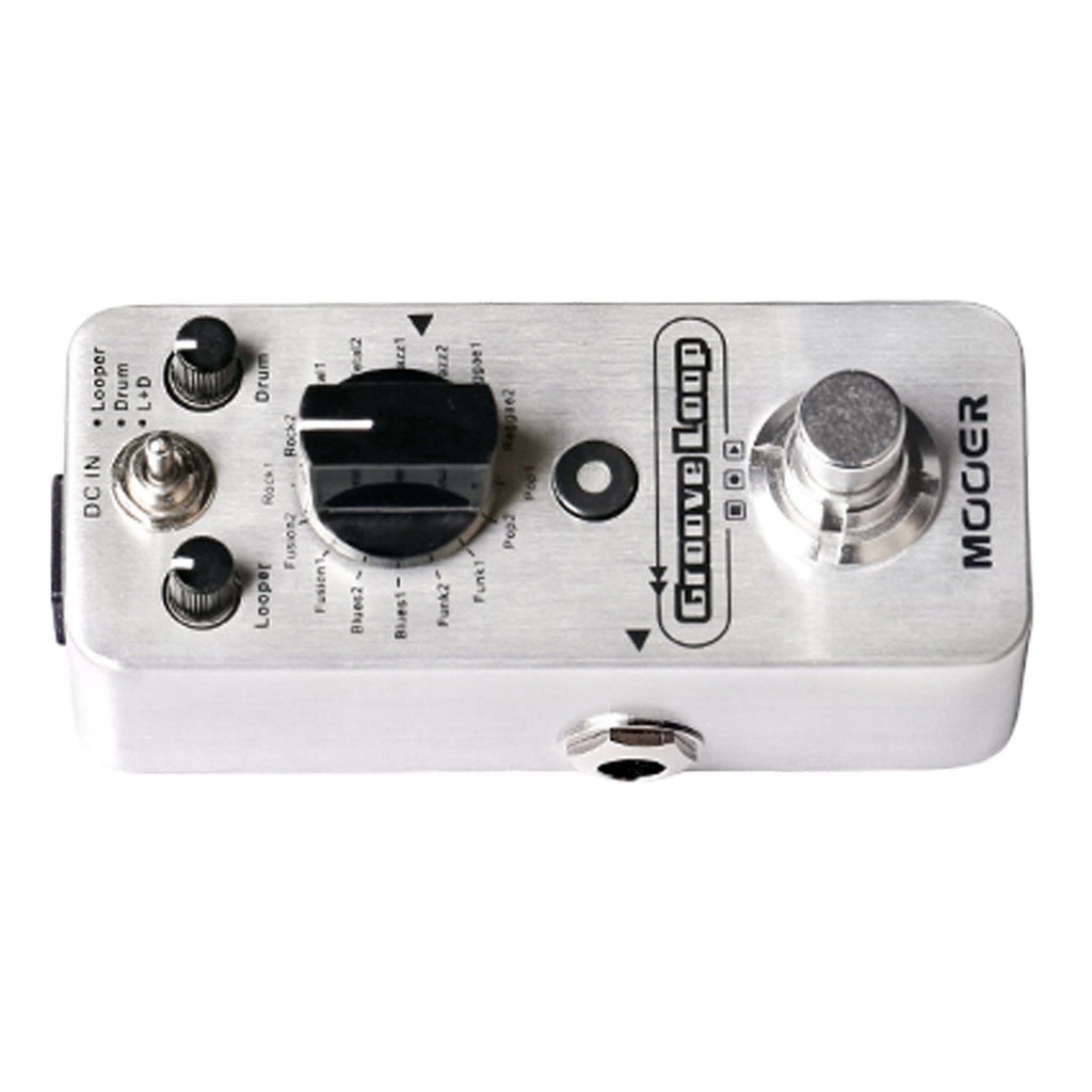 mooer drum pedal Mooer Groove Loop Drum Machine and Looper Pedal
