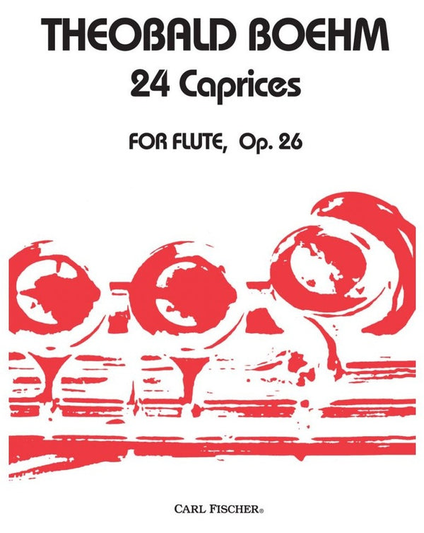 Boehm: 24 Caprices Op. 26 for Flute