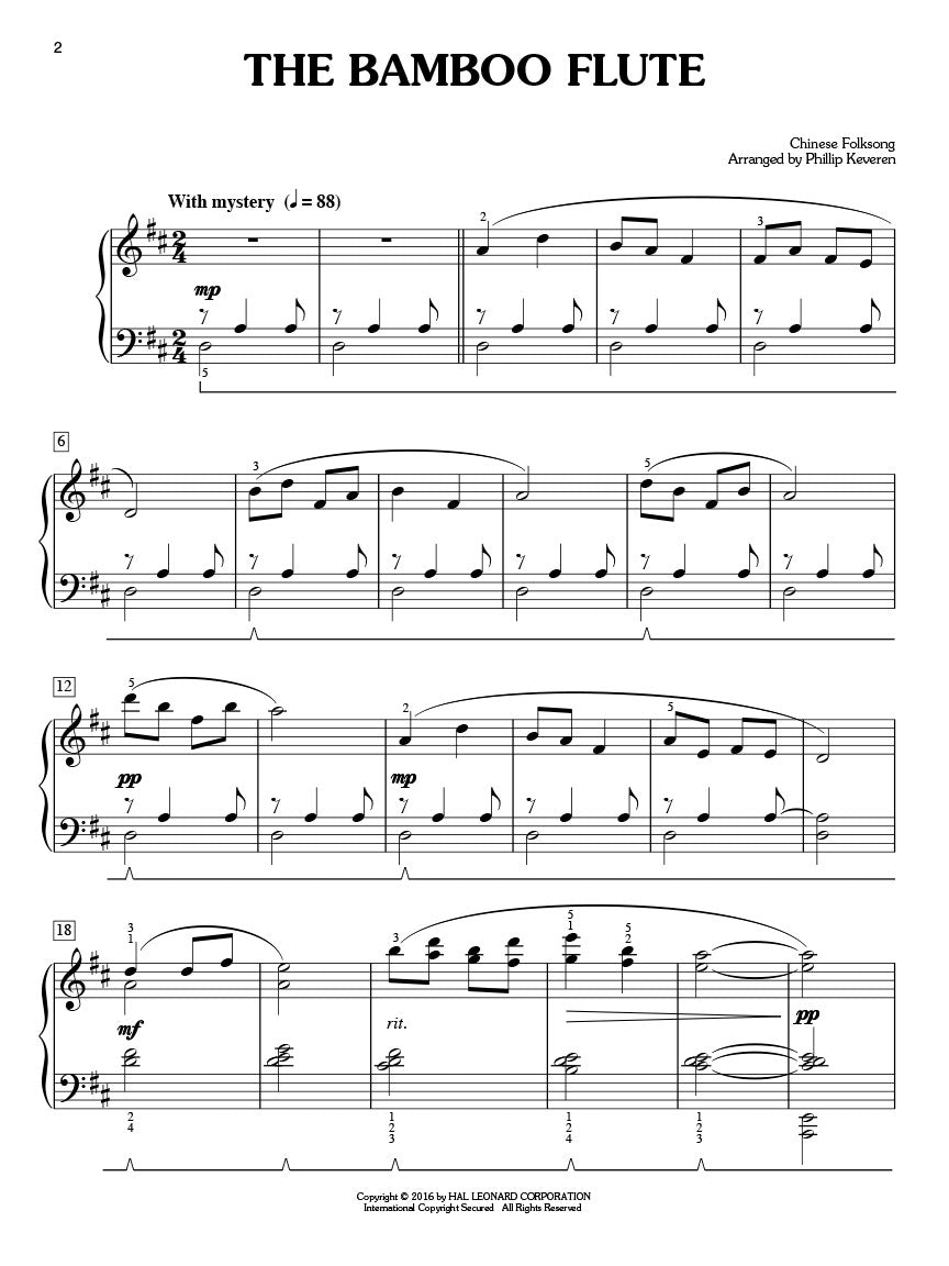 Folksongs for Easy Classical Piano arr. Phillip Keveren