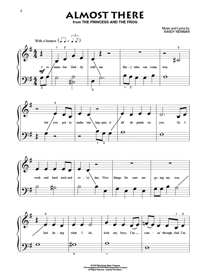 Contemporary Disney Solos for Beginning Piano Solo