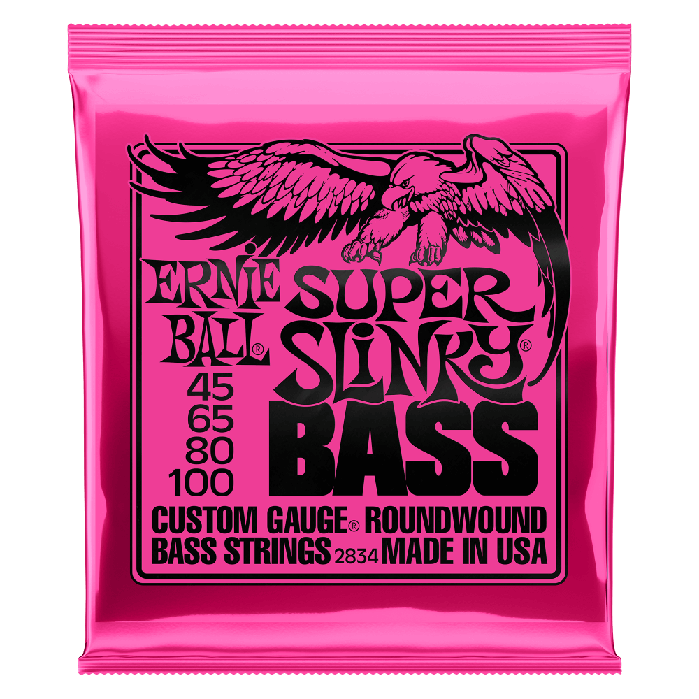 Ernie Ball Slinky Electric Bass Strings (4-String)