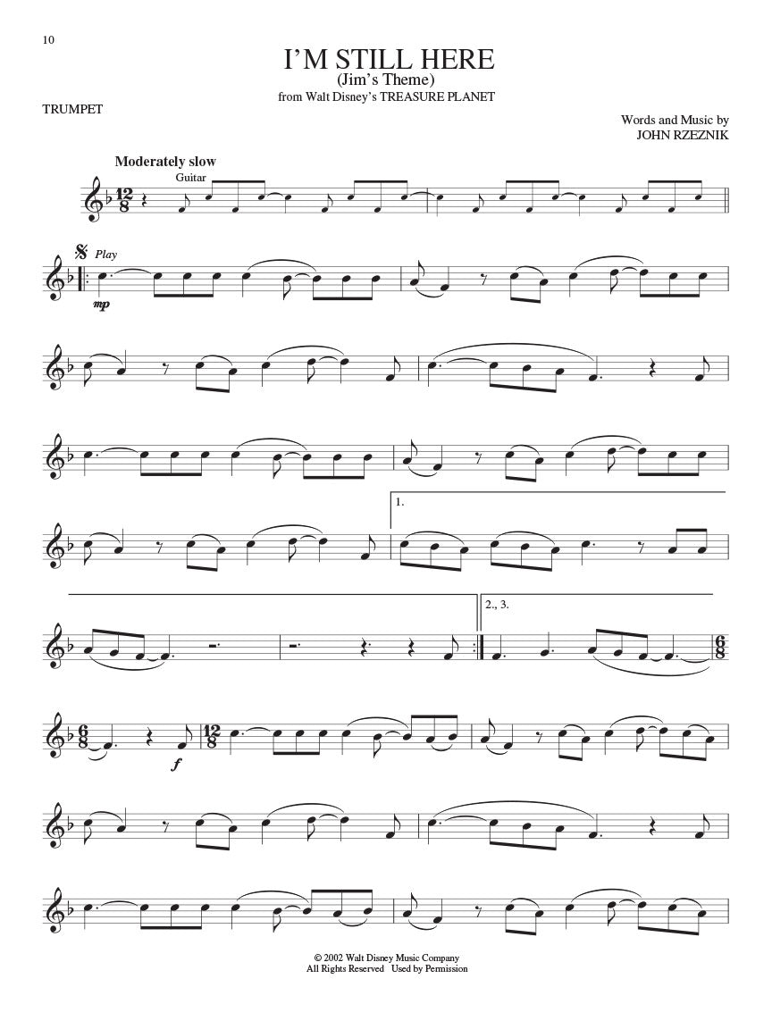 Disney Greats for Trumpet