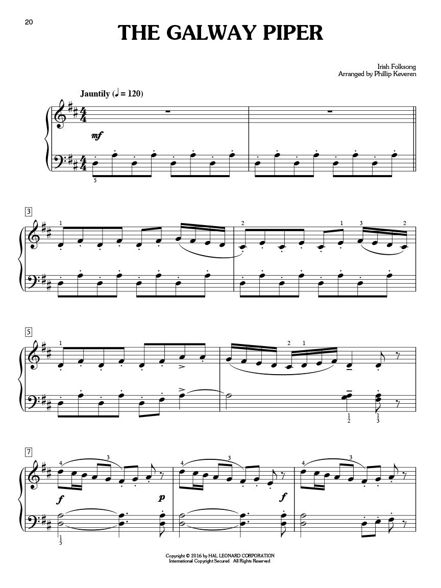 Folksongs for Easy Classical Piano arr. Phillip Keveren