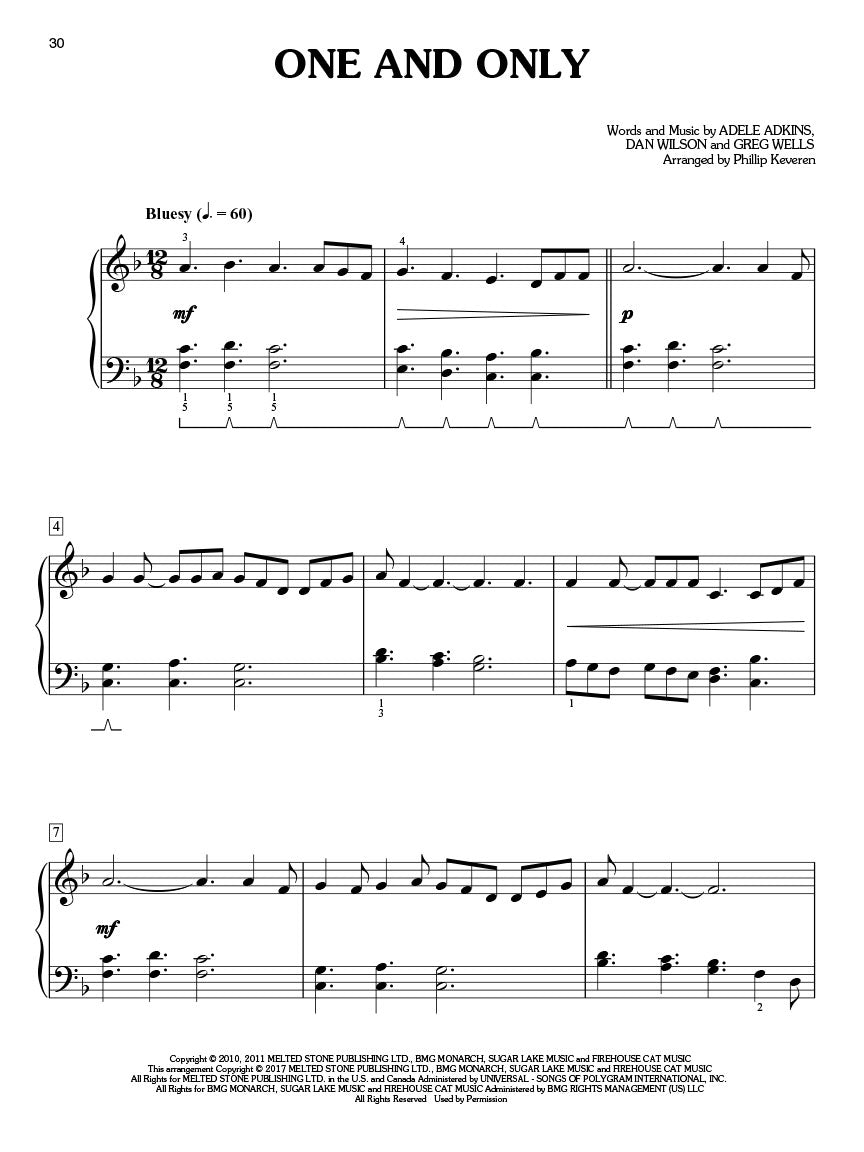 Adele for Easy Classical Piano arr. Phillip Keveren