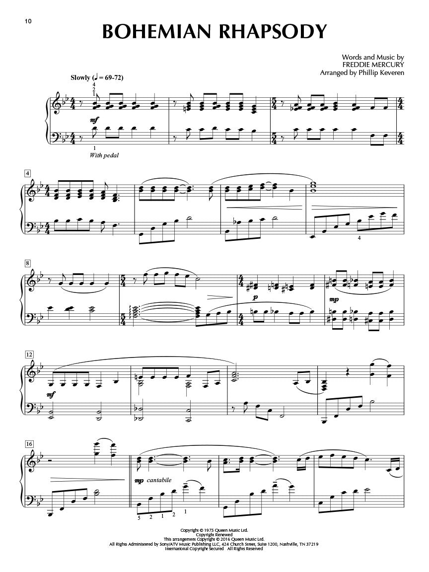 Queen for Classical Piano arr. Phillip Keveren