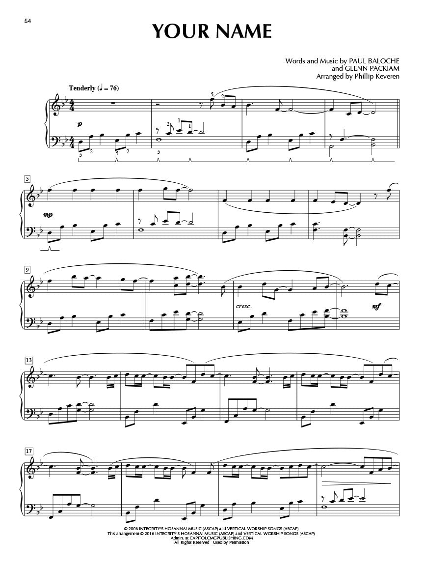 Blessings for Piano Soloist arr. Phillip Keveren