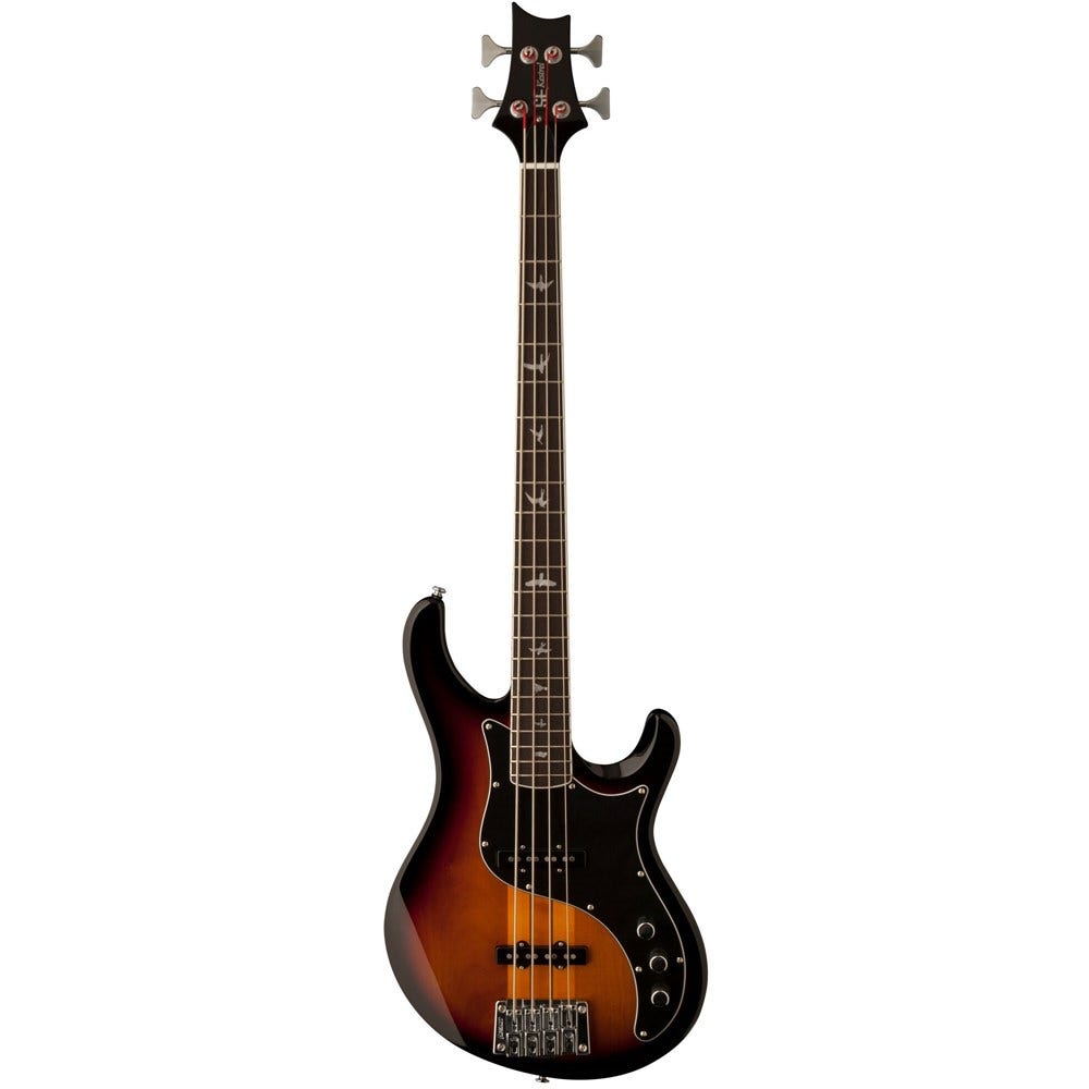 PRS SE Kestrel Bass, Tri-Color Sunburst
