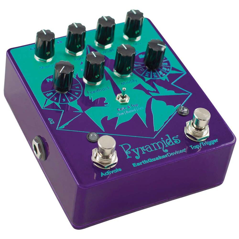EarthQuaker Devices Pyramids Stereo Flanger Pedal