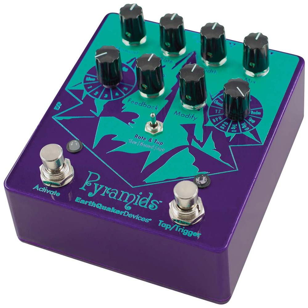 EarthQuaker Devices Pyramids Stereo Flanger Pedal