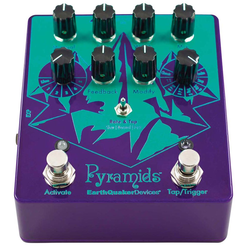 EarthQuaker Devices Pyramids Stereo Flanger Pedal
