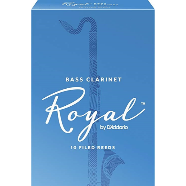 Rico Royal Bass Clarinet Reeds, 10-Pack