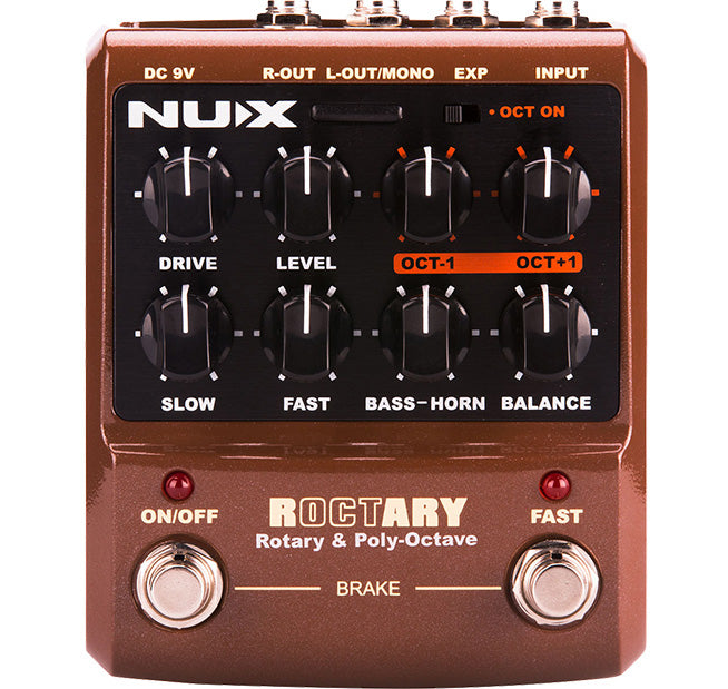 NUX ROCTARY Rotary & Poly Octave