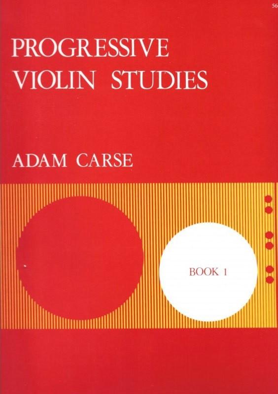 Carse: Progressive Violin Studies - Book 1
