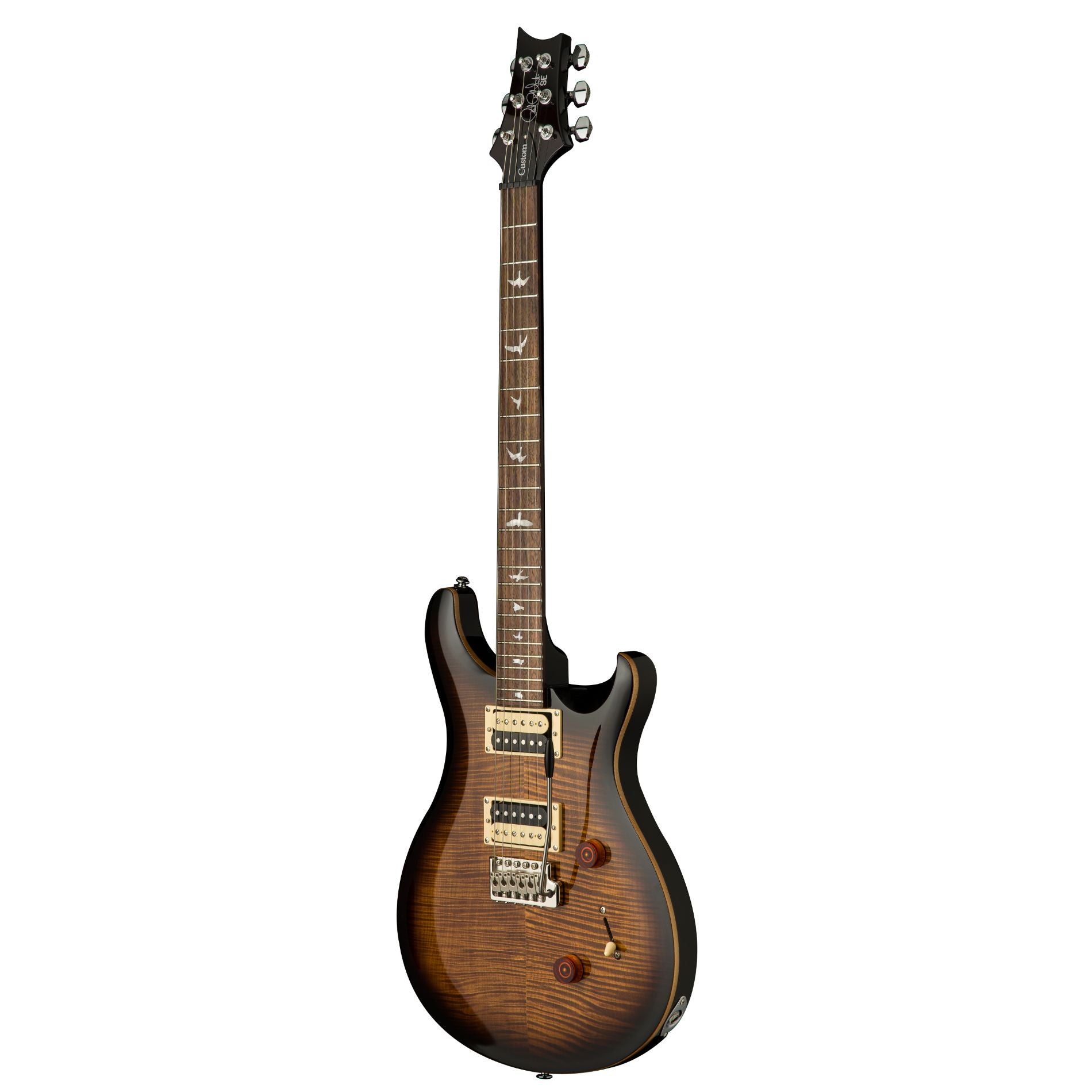 PRS SE Custom 24, Black Gold Burst
