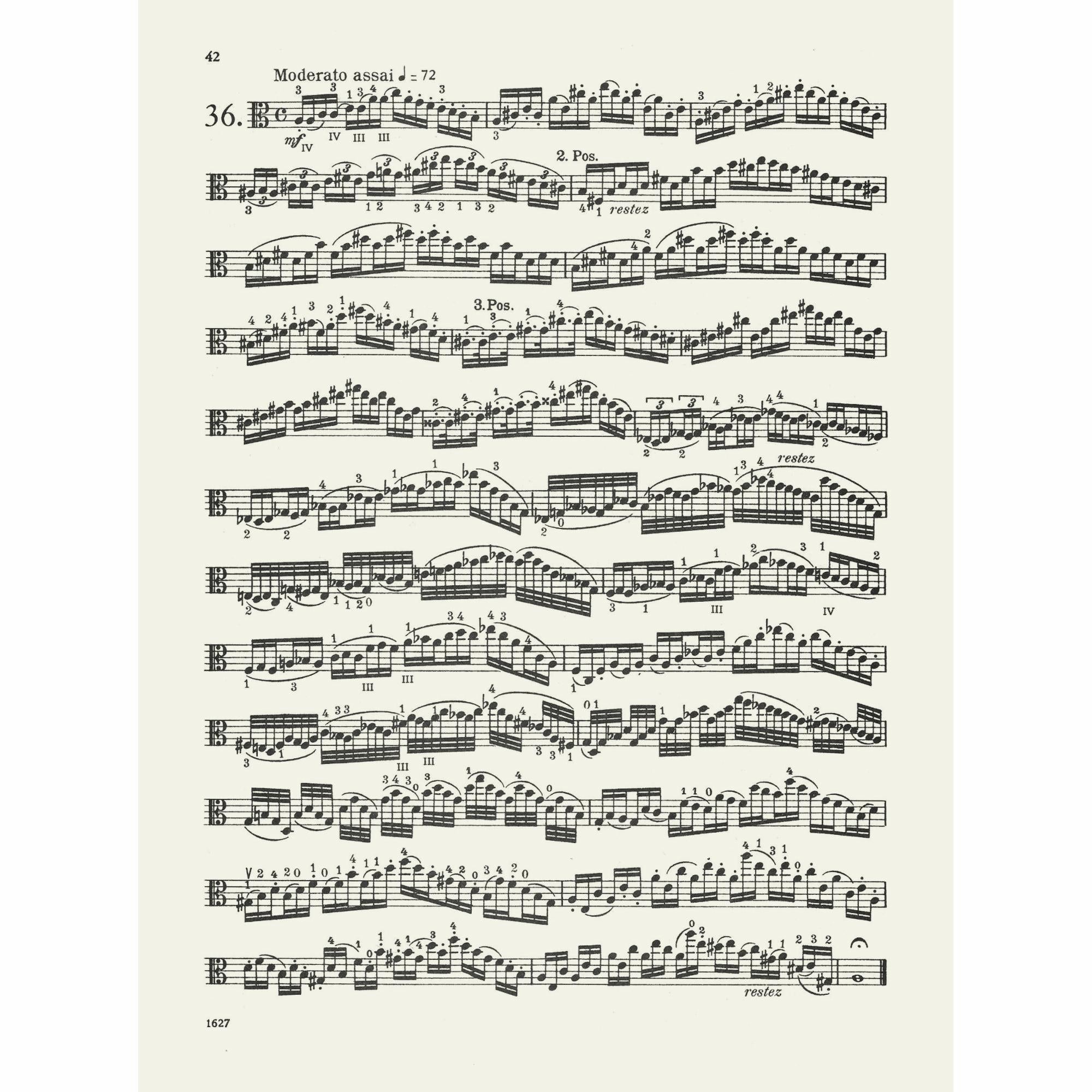 Campagnoli: 41 Caprices for Viola, Op. 22