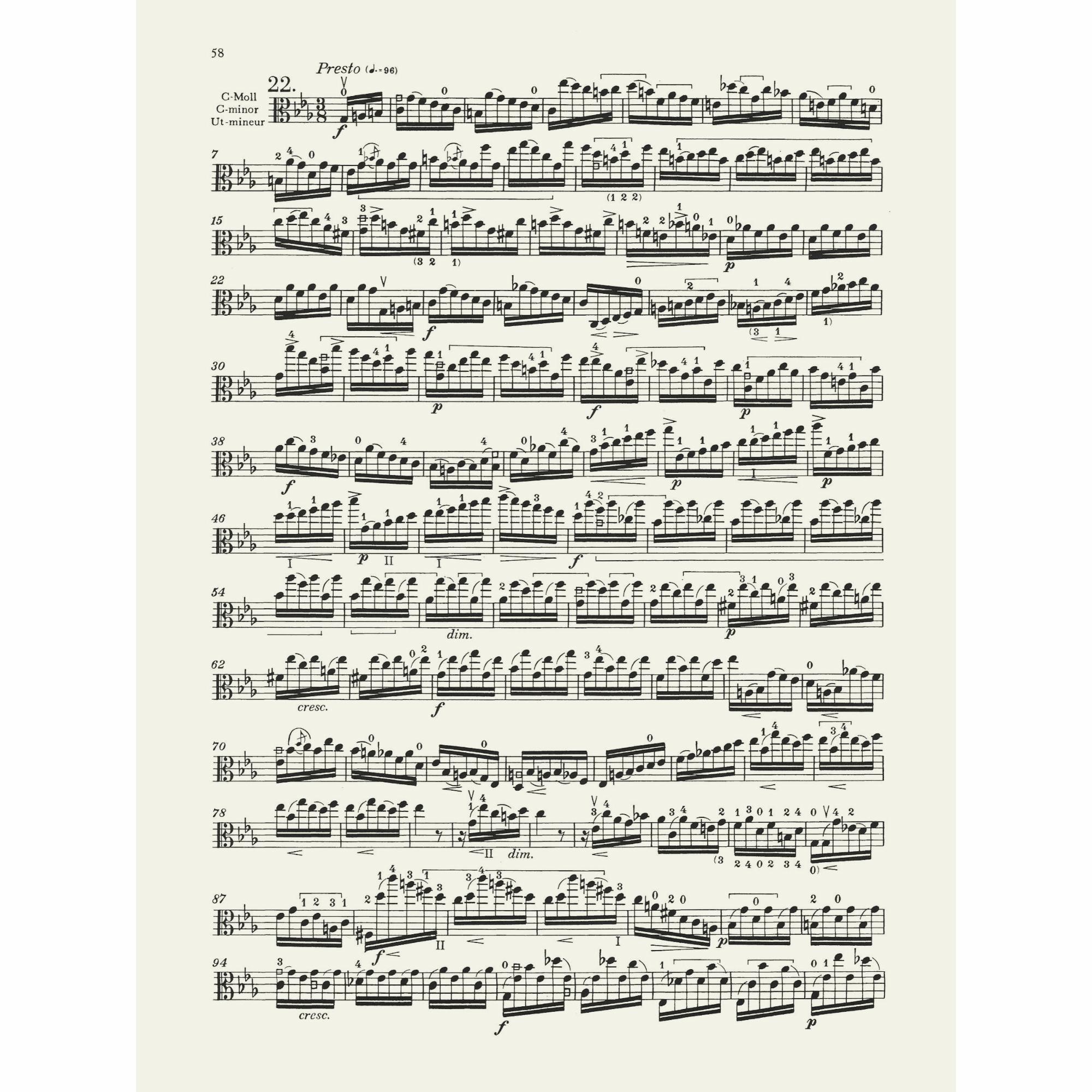 Rode: 24 Caprices for Violin