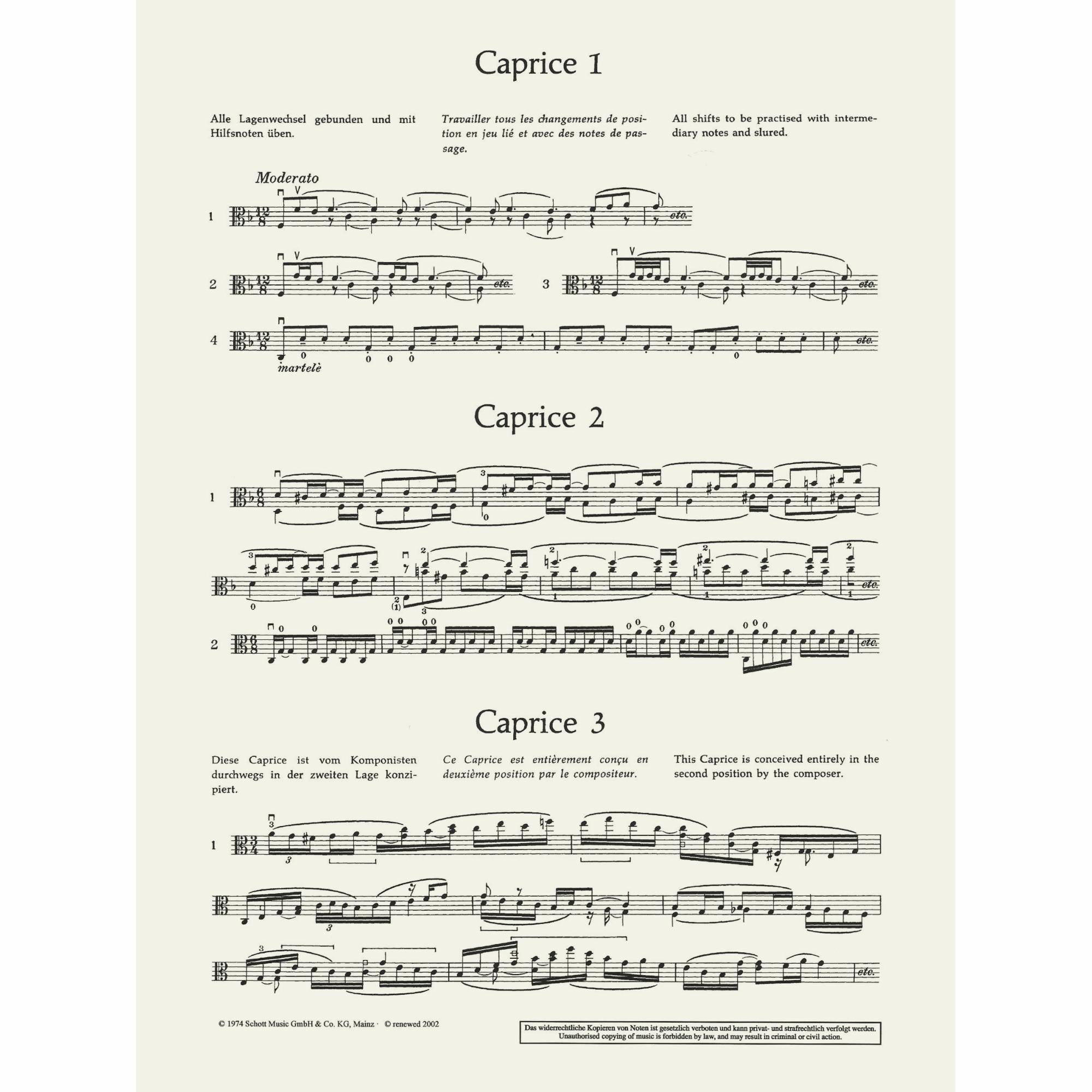 Rode: 24 Caprices for Violin