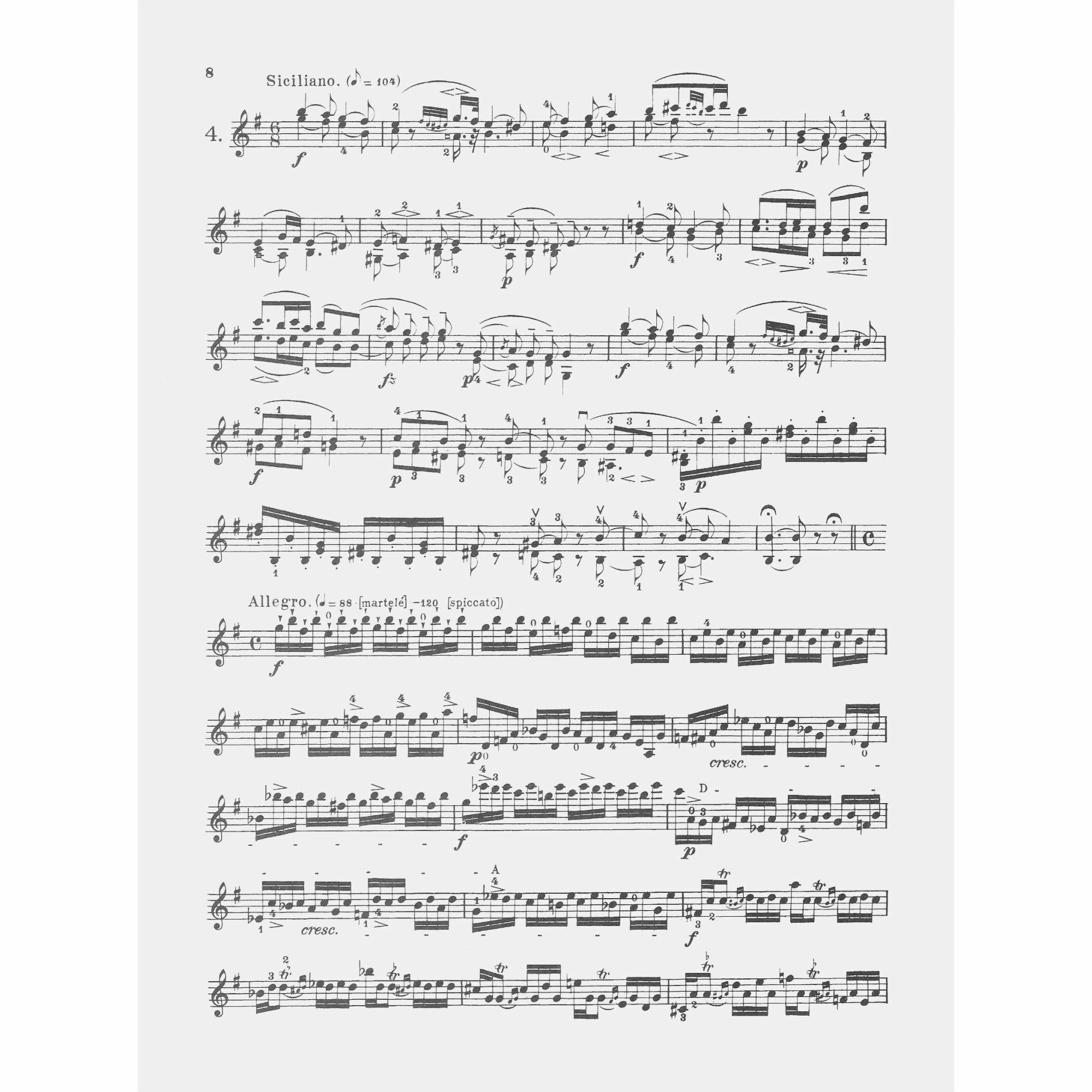 Rode: 24 Caprices for the Violin