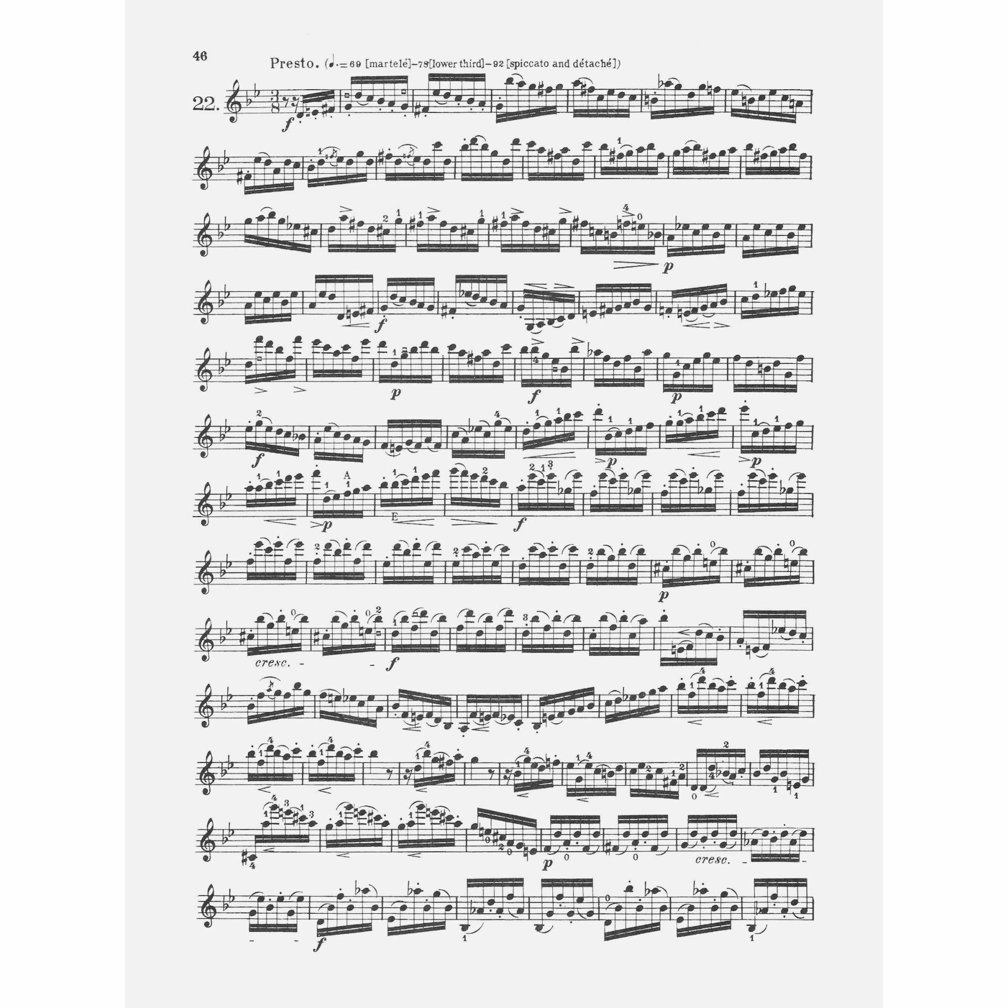 Rode: 24 Caprices for the Violin
