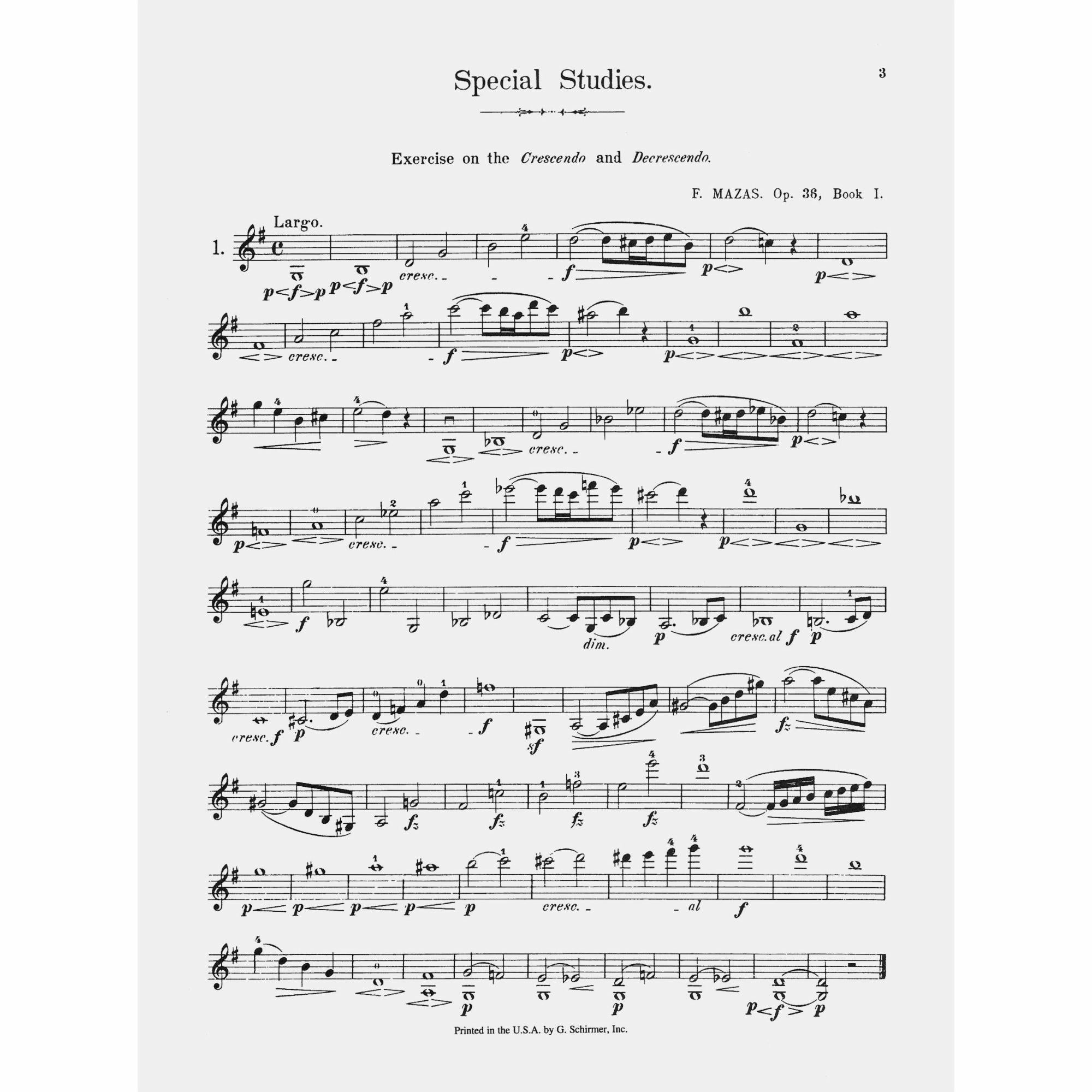 Mazas: 75 Melodious & Progressive Studies Complete, Op. 36