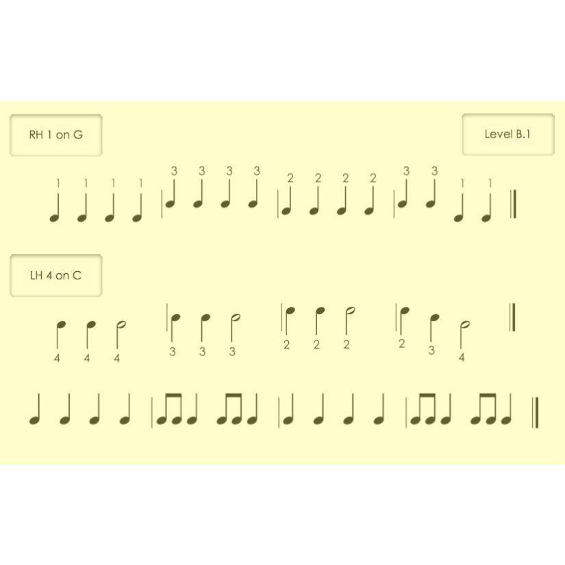 Piano Safari Sight Reading Card Pack