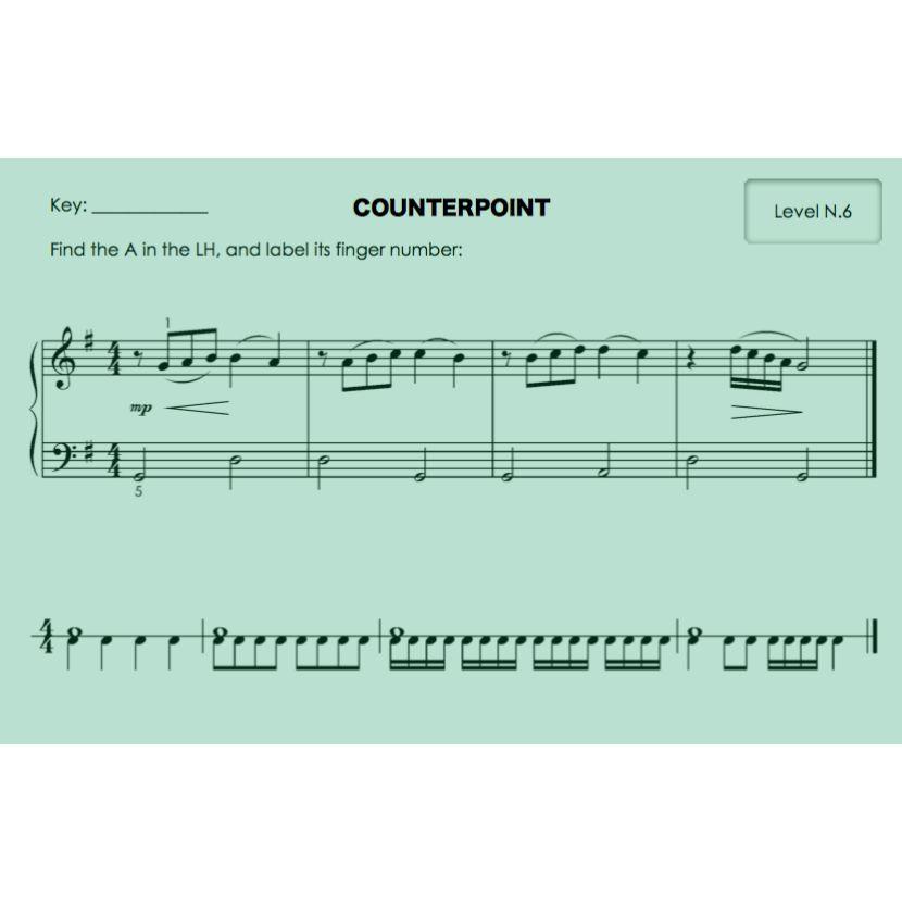 Piano Safari Sight Reading Cards 3