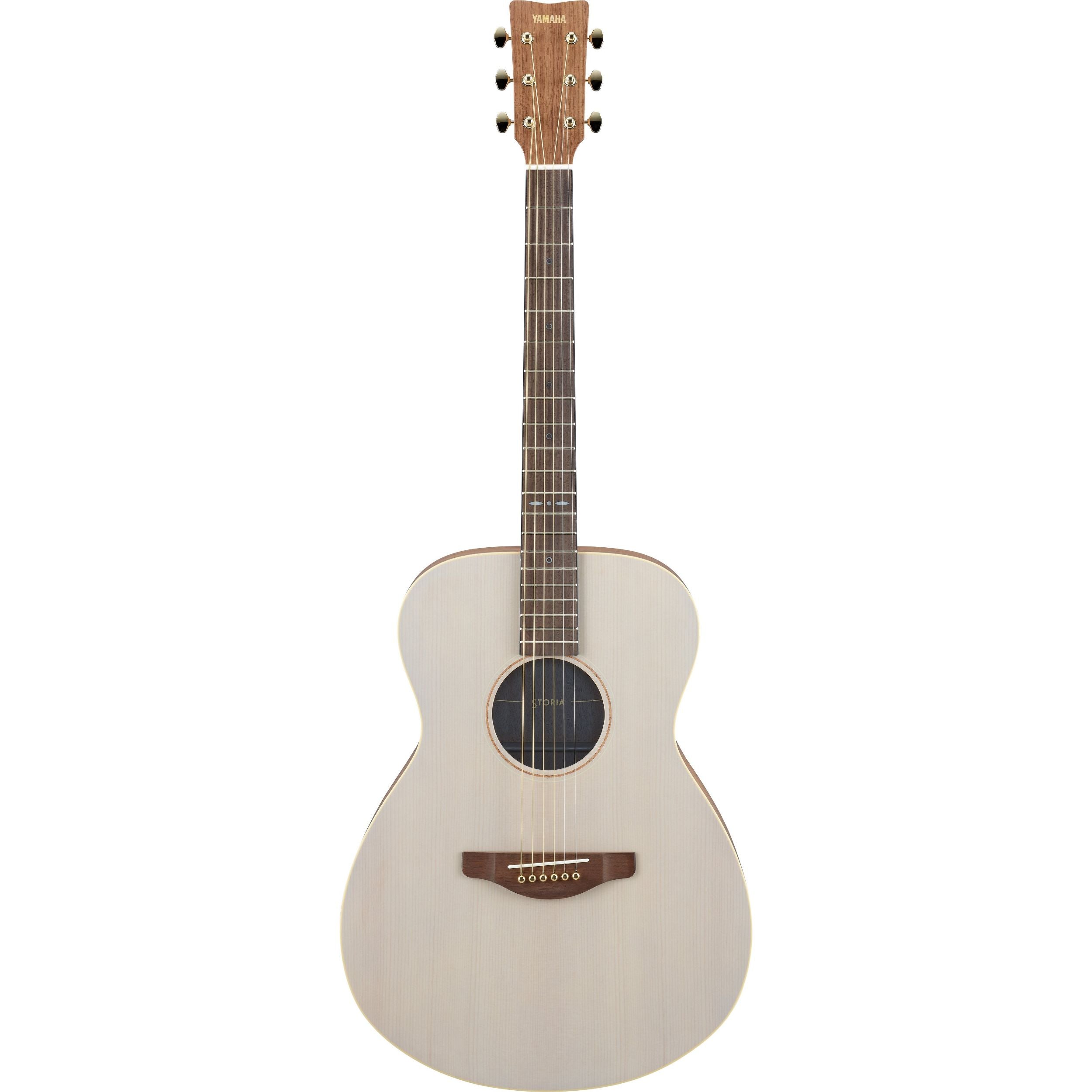 Yamaha STORIA-I Acoustic-Electric Guitar, Off White