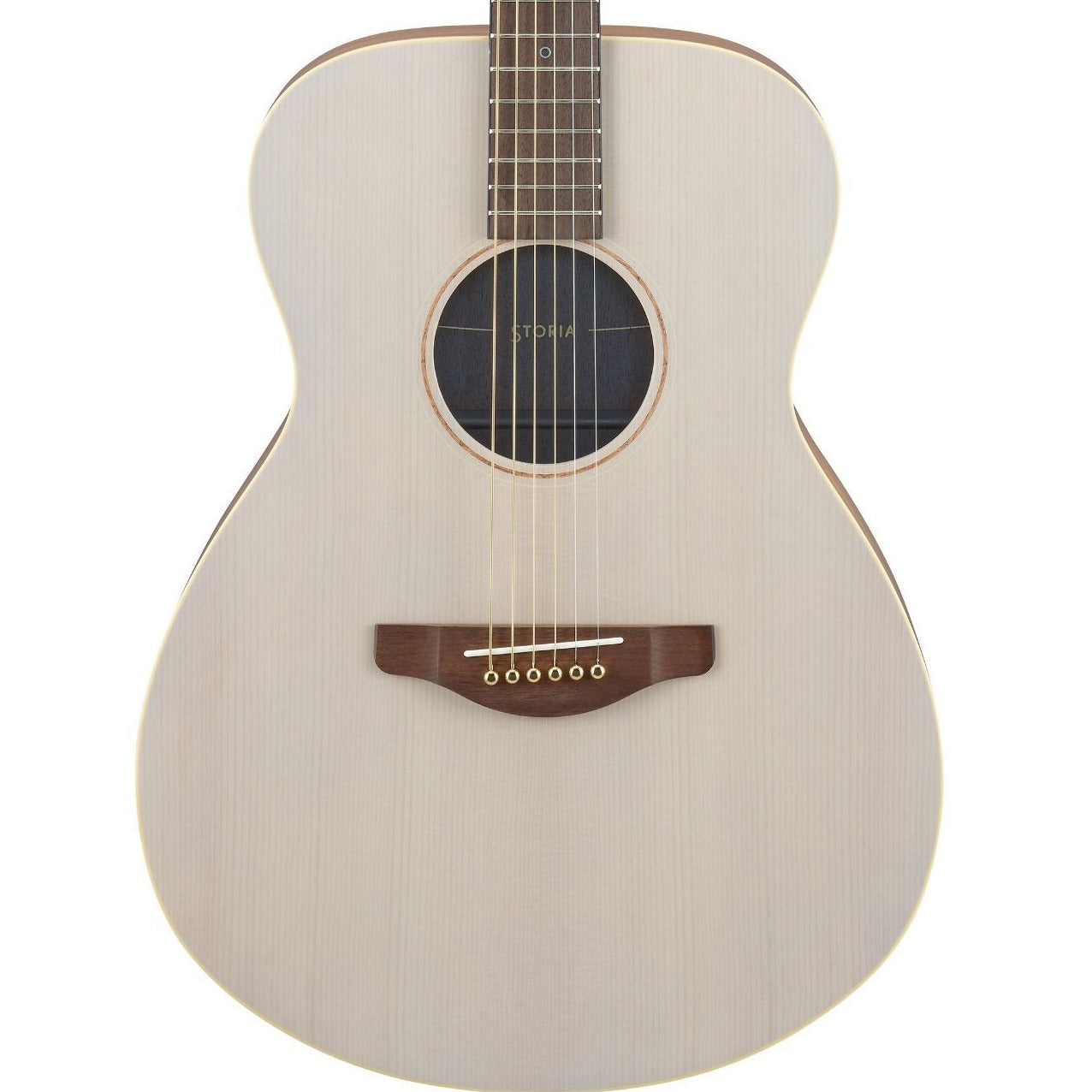 Yamaha STORIA-I Acoustic-Electric Guitar, Off White