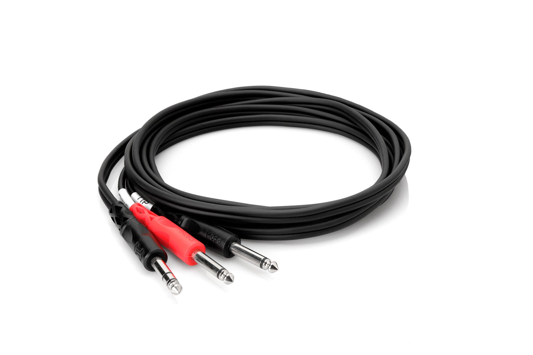Hosa Insert Cable 1/4 inch TRS to Dual 1/4 inch TS | 2 m