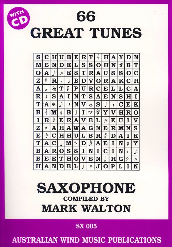 66 Great Tunes - Alto Saxophone