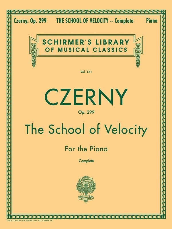Czerny: School of Velocity Op. 299 (Complete)