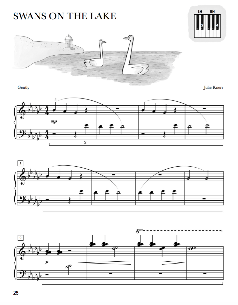 Piano Safari Pattern Pieces 1