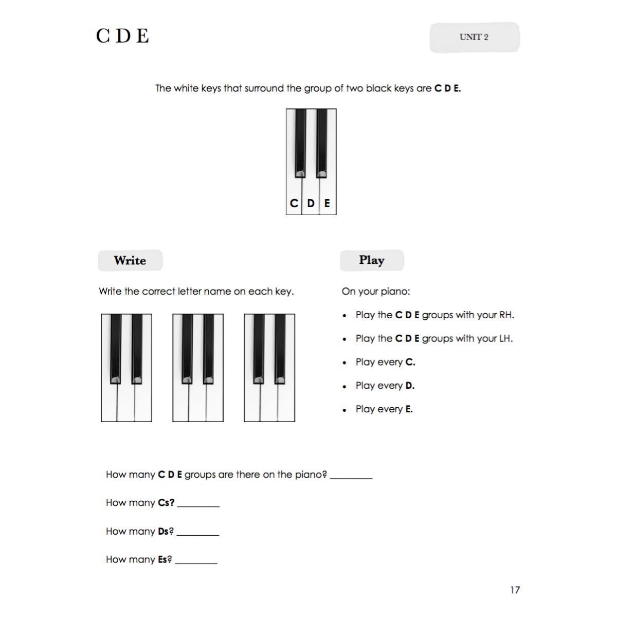 Piano Safari Theory Book 1
