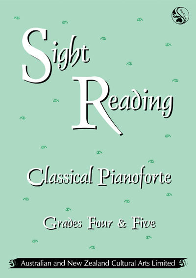 ANZCA Sight Reading - Classical Pianoforte, Grades 4 & 5