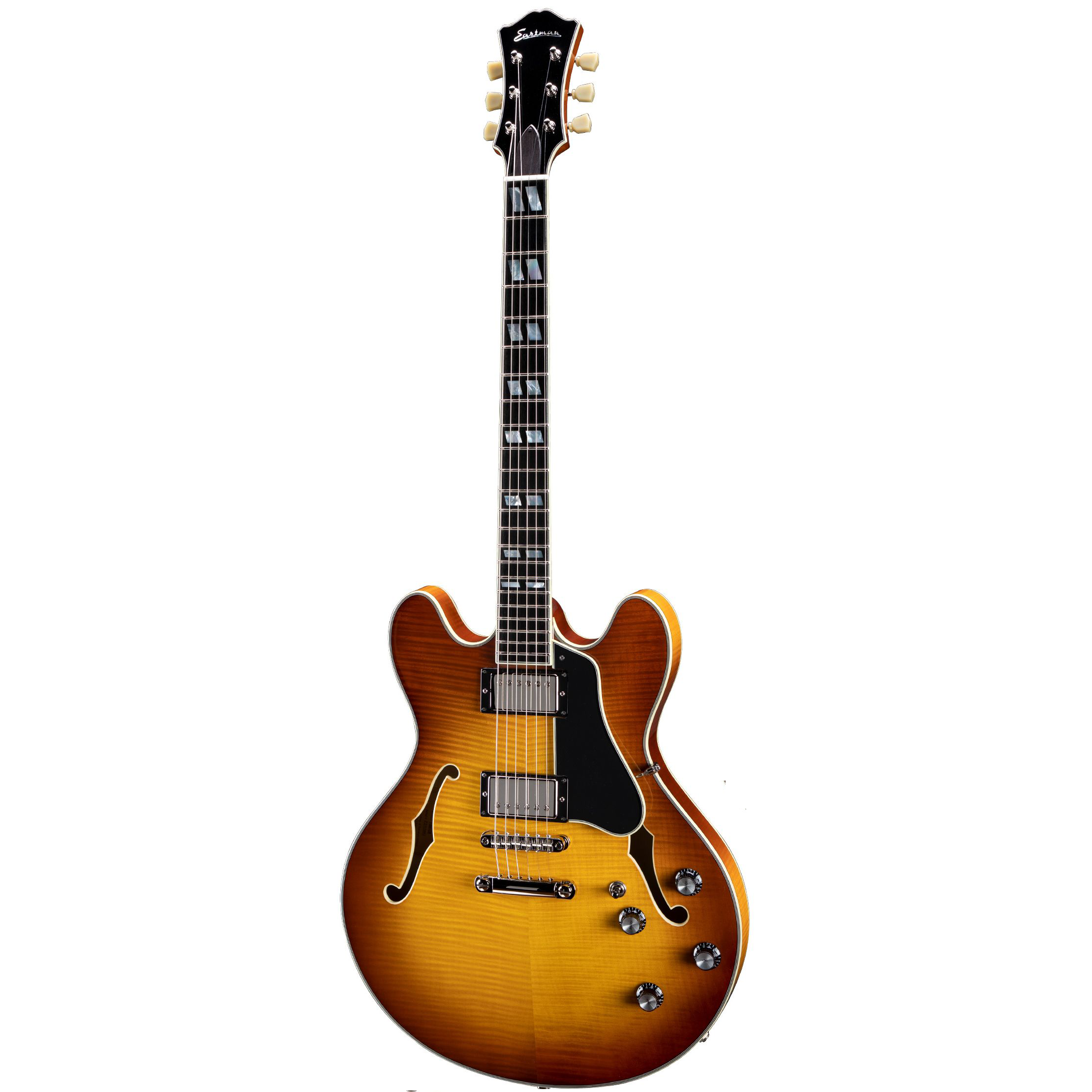 Eastman Guitars T486 Thinline Electric, Gold Burst