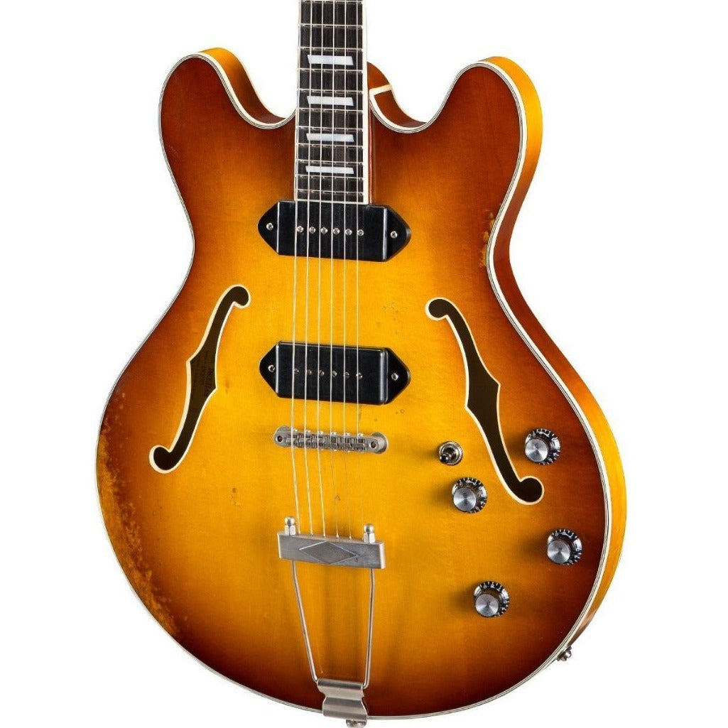 Eastman Guitars T64/V-T-GB Semi-Hollow Thinline, Gold Burst