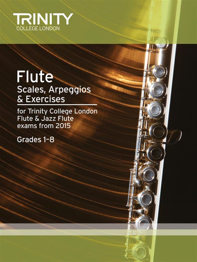 Trinity Flute Scales from 2015, Grades 1-8