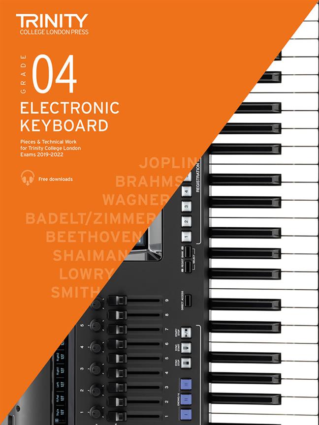 Trinity Electronic Keyboard Pieces from 2019. Grade 4