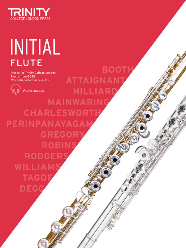 Trinity Flute Exam Pieces from 2023 - Initial
