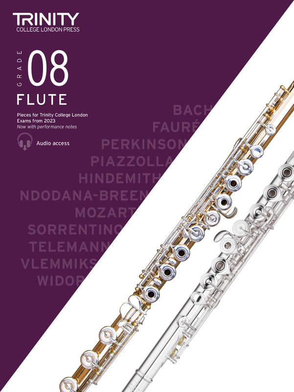 Trinity Flute Exam Pieces from 2023 - Grade 8