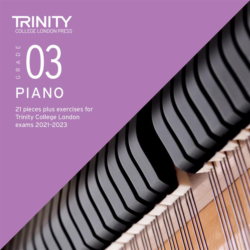 Trinity Piano Exam Pieces & Exercises 2021-23, Grade 3 CD Only