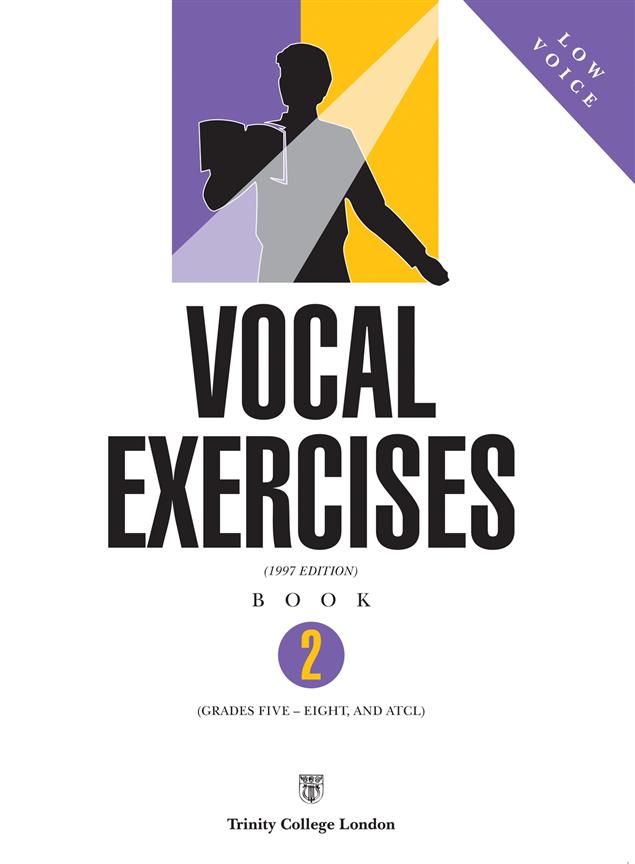 Trinity Vocal Exercises Book 2 Low Voice Grade 5-8