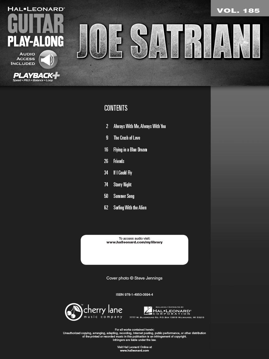 Joe Satriani Guitar Play-Along
